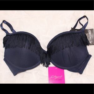 NWT L’Agent by Agent Provocateur Navy Blue Bra